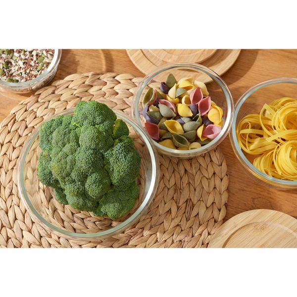 Контейнер для запекания и хранения Smart Solutions с крышкой из бамбука, 400 мл, Smart Solutions, изображение 5