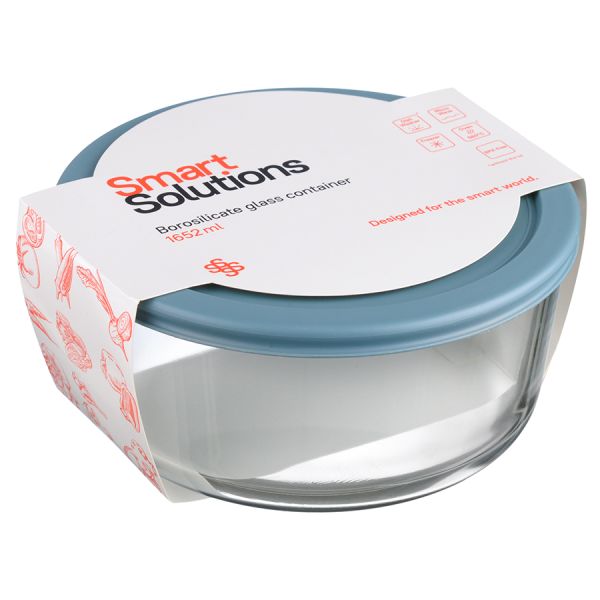 Контейнер для запекания и хранения Smart Solutions, 1652 мл, синий, Smart Solutions, изображение 15