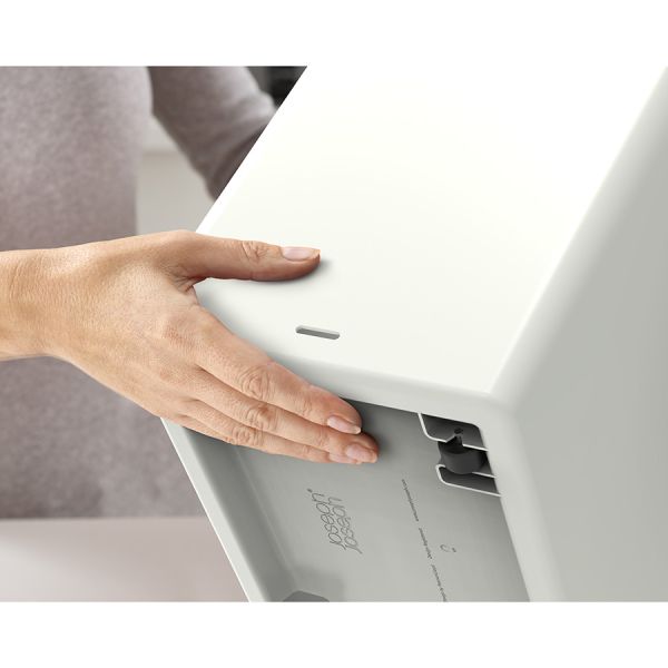 Контейнер для мусора с двумя баками Totem Pop 40 л белый, Joseph Joseph, изображение 14