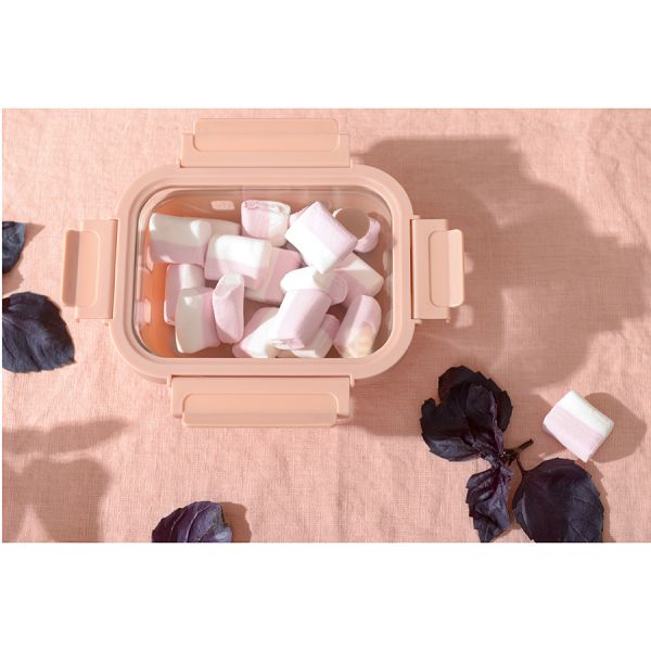 Контейнер для запекания, хранения и переноски продуктов в чехле Smart Solutions, 370 мл, бежевый, Smart Solutions, изображение 6