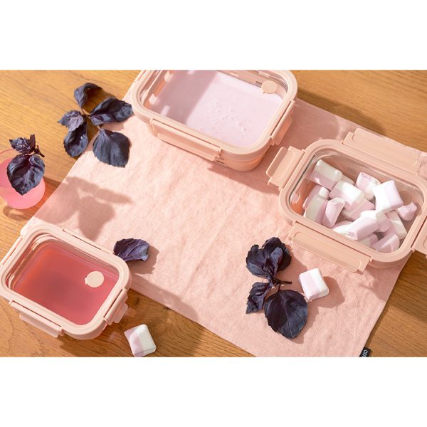 Контейнер для запекания, хранения и переноски продуктов в чехле Smart Solutions, 370 мл, бежевый, Smart Solutions, изображение 5