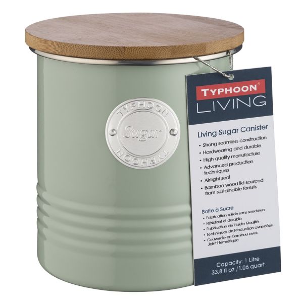 Емкость для хранения сахара Living зеленая 1 л, TYPHOON, изображение 4
