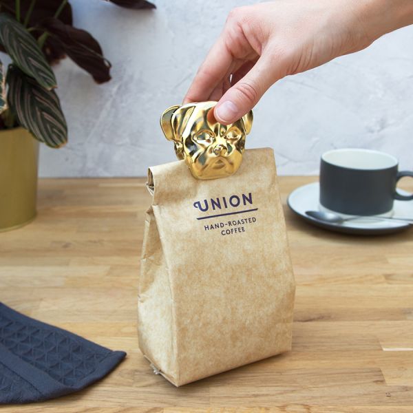 Зажим для пакетов Bulldog, латунь, Suck UK, изображение 6