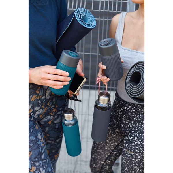 Кружка Travel Cup, 340 мл, бирюзовая, Black+Blum, изображение 4