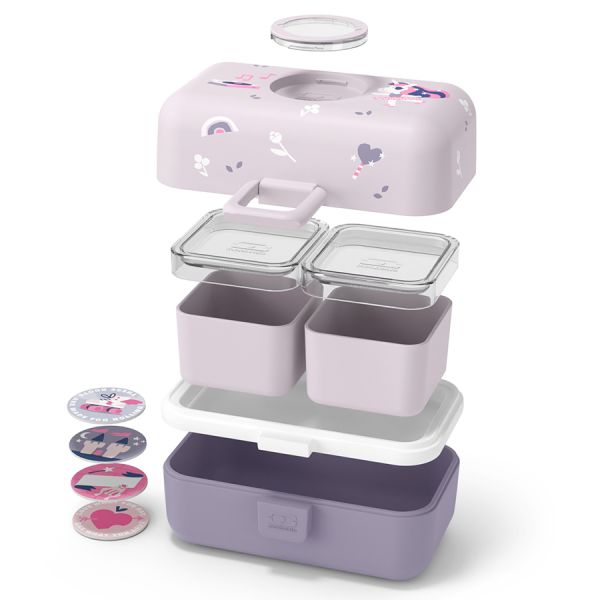 Ланч-бокс MB Tresor, purple ballet, Monbento, изображение 3