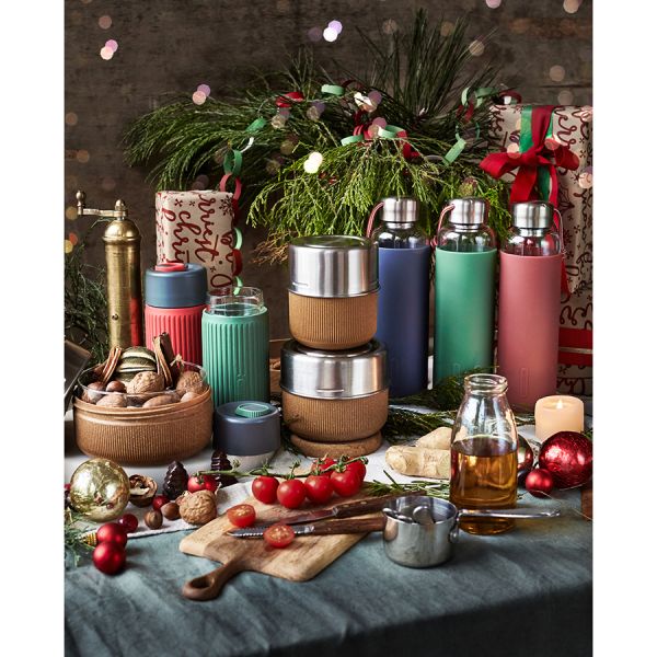 Ланч-бокс Glass Lunch Pot, 450 мл, коричневый, Black+Blum, изображение 8