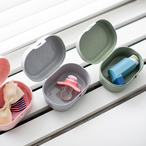 Ланч-бокс Pascal, Organic, 9,7х5,2х7 см, зеленый, Koziol, изображение 2