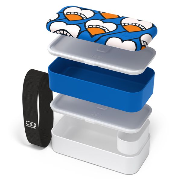 Ланч-бокс MB Original, heart blue, Monbento, изображение 4