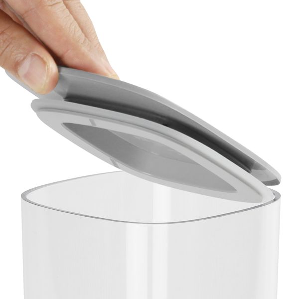 Контейнер для хранения с плоской крышкой, 600 мл, синий, Qualy, изображение 8