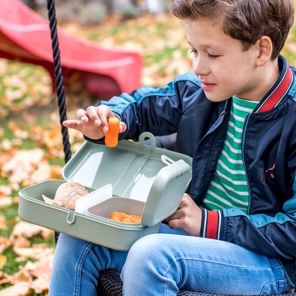 Ланч-бокс Pascal, Organic, 23,3х6,7х17 см, красный, Koziol, изображение 3