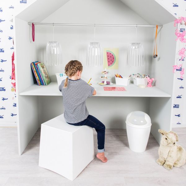 Корзина для мусора с крышкой Del, 12 л, мятная, Koziol, изображение 3