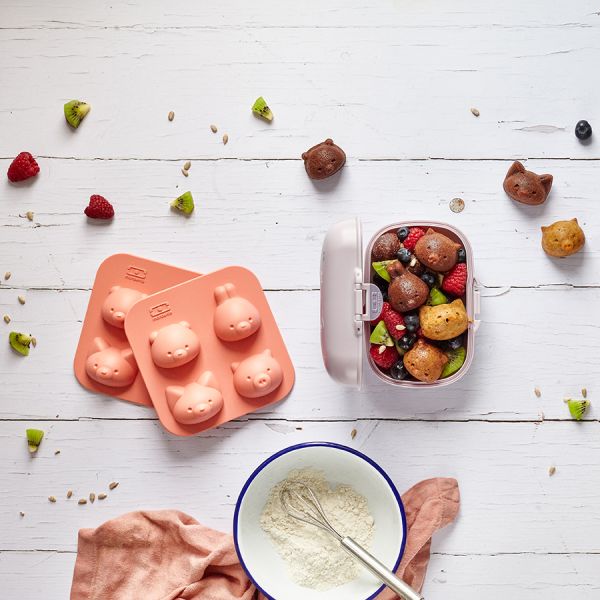 Ланч-бокс MB Gram, purple ballet, Monbento, изображение 5