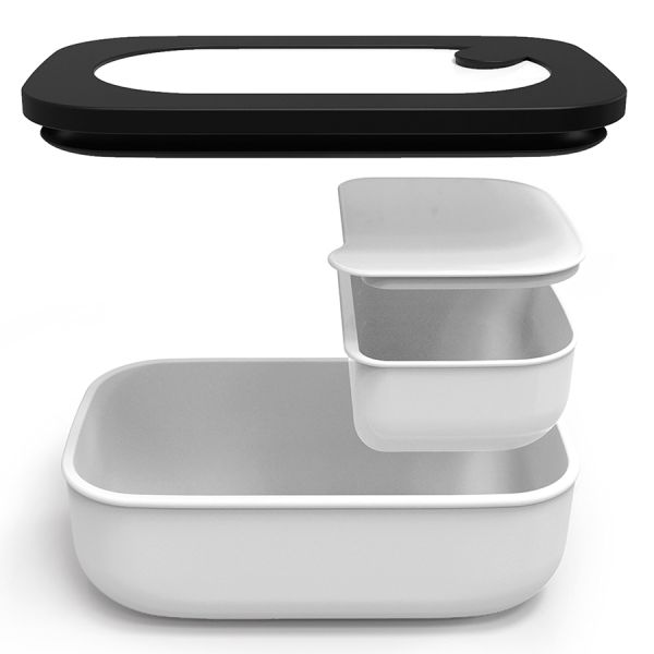 Ланч-бокс On The Go, 900 мл, белый, Guzzini, изображение 4