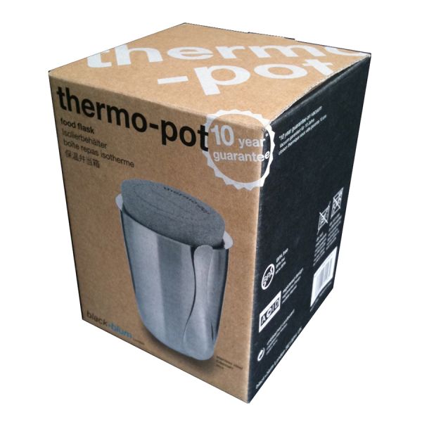 Ланч-бокс для горячего Thermo-pot, 550 мл, Black+Blum, изображение 5