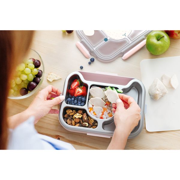 Ланч-бокс MB Wonder, panda pink, Monbento, изображение 3