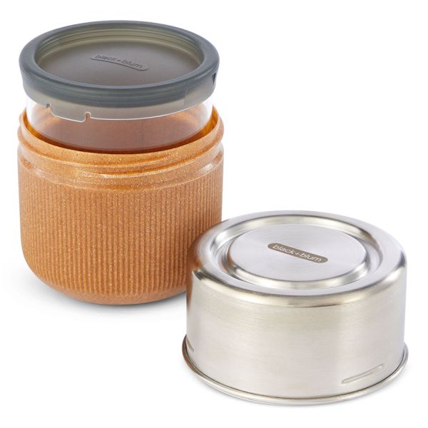 Ланч-бокс Glass Lunch Pot, 450 мл, коричневый, Black+Blum, изображение 12