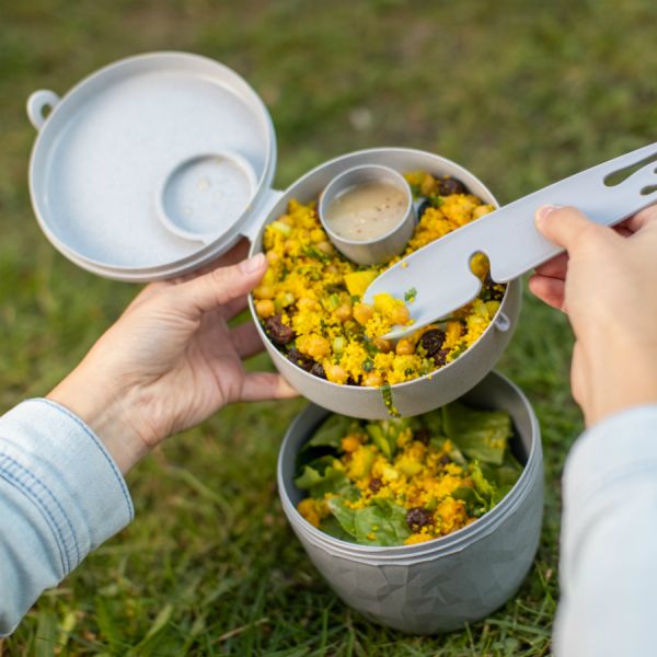 Ланч-бокс Club Bento, Organic, серый, Koziol, изображение 2