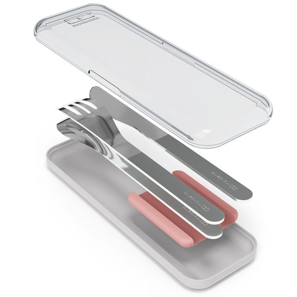 Набор из 3 столовых приборов в футляре MB Slim Box, flamingo, Monbento, изображение 2