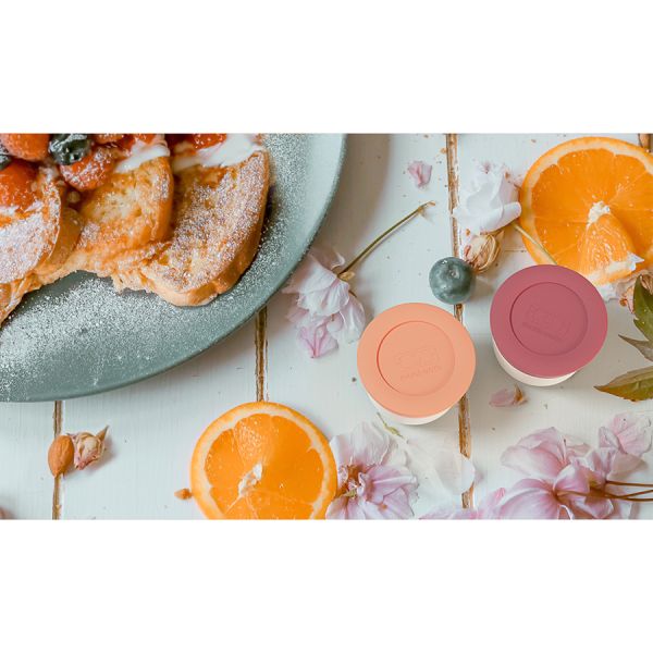 Набор из 2-х соусниц с крышками MB Temple, 20 мл, pink flamingo + blush, Monbento, изображение 5