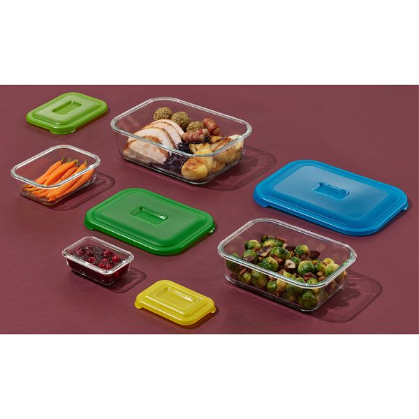 Набор из 4 контейнеров Nest стеклянный, Joseph Joseph, изображение 3