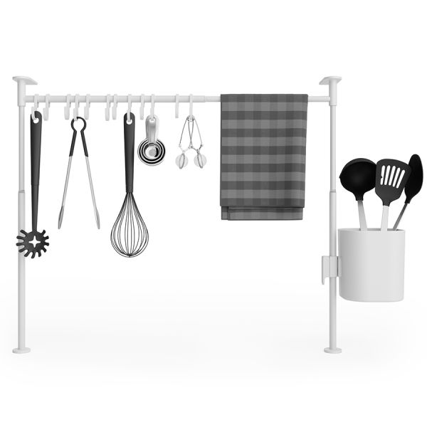 Органайзер кухонный Anywhere, 20 крючков, белый, Umbra, изображение 9