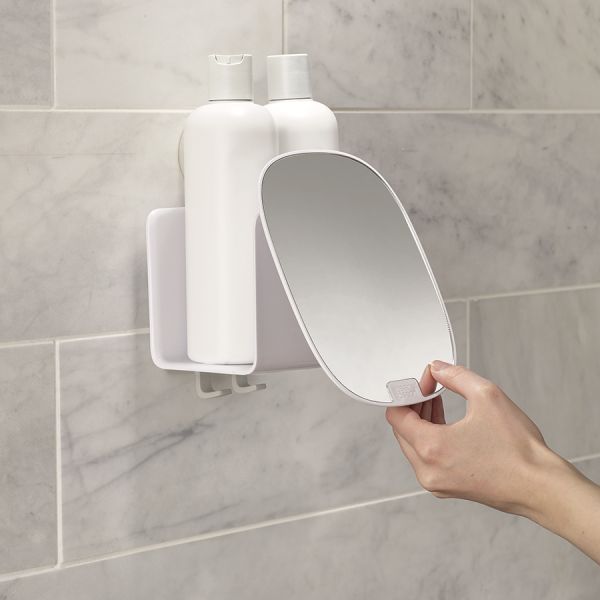 Органайзер для душа с зеркалом EasyStore, белый, Joseph Joseph, изображение 16