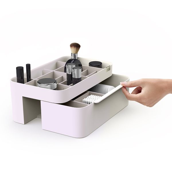 Органайзер для косметики с выдвижным отсеком и съемным зеркалом Viva Large, Joseph Joseph, изображение 3