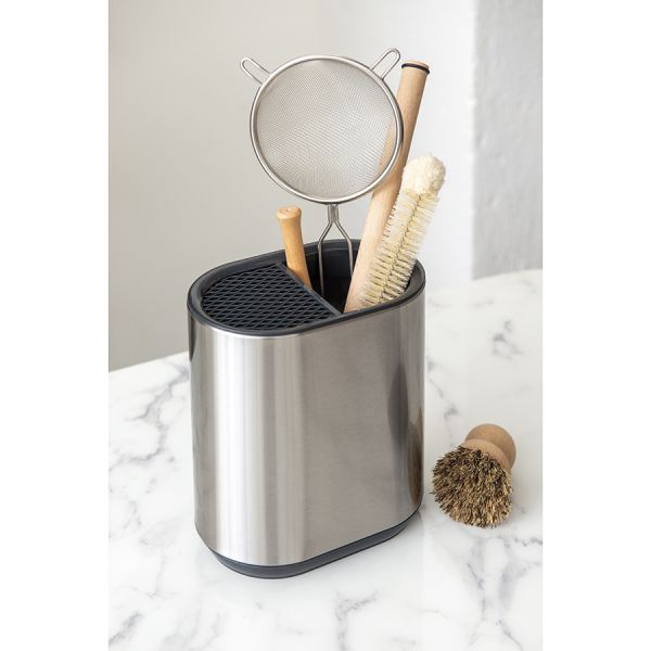 Органайзер для кухонных принадлежностей Atle, 18х11,5х19,4 см, серебристый, Smart Solutions, изображение 4