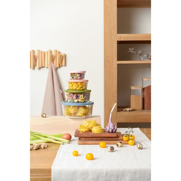 Набор контейнеров для запекания и хранения Smart Solutions Pastel, 4 шт., Smart Solutions, изображение 2