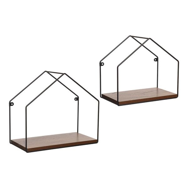 Набор полок настенных Rettura, черный, 2 шт., Bergenson Bjorn, изображение 10