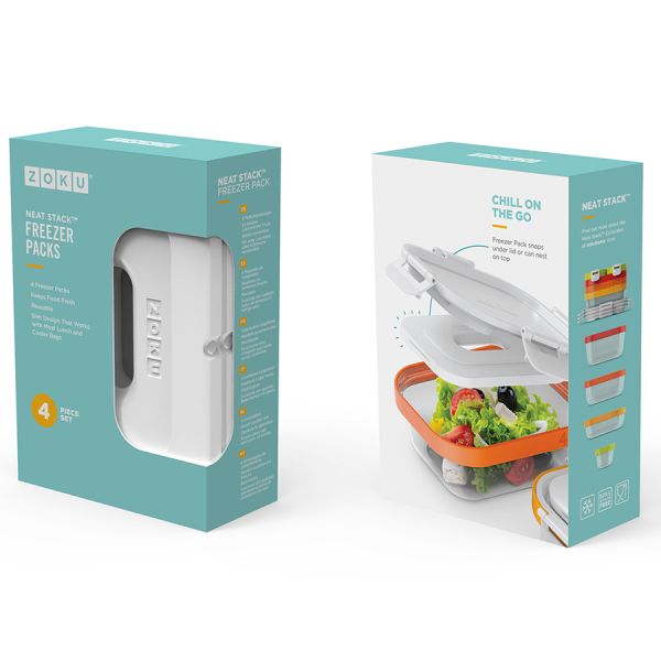 Набор из 4 охлаждающих блоков, Zoku, изображение 3