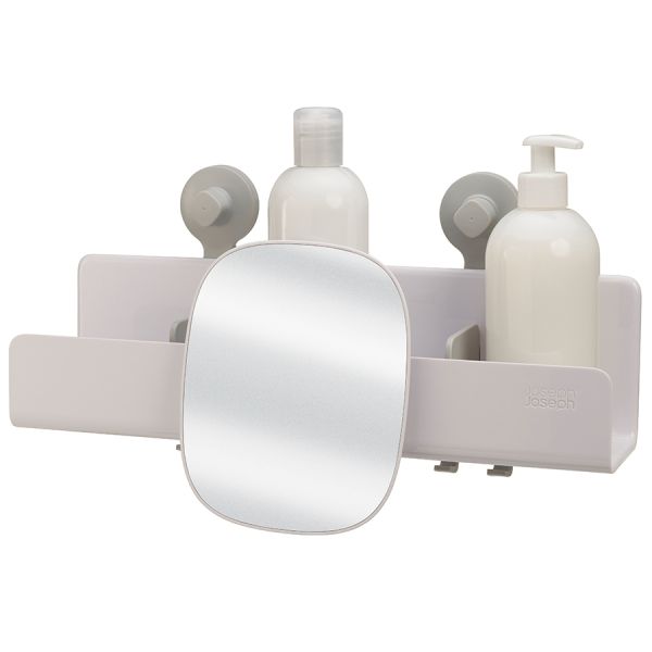 Органайзер для душа с зеркалом EasyStore, 40 см, белый, Joseph Joseph, изображение 4
