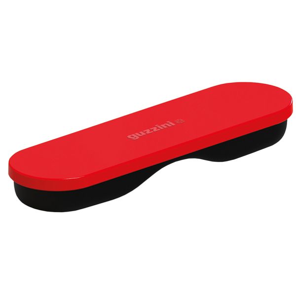 Набор столовых приборов в футляре On The Go, красный, 3 шт., Guzzini, изображение 3