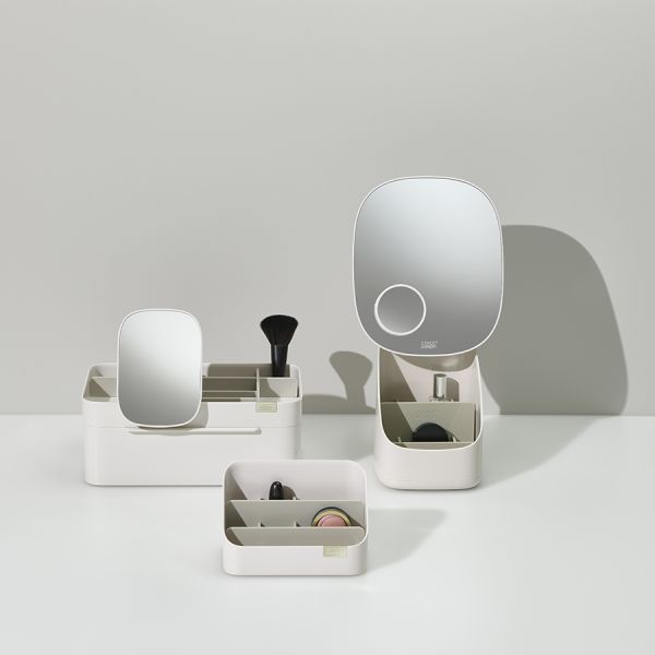 Органайзер для косметики с выдвижным отсеком и съемным зеркалом Viva Large, Joseph Joseph, изображение 12