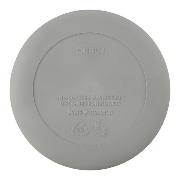 Набор подставок для кружки/стакана World Coaster, серые, 2 шт., Qualy, изображение 2