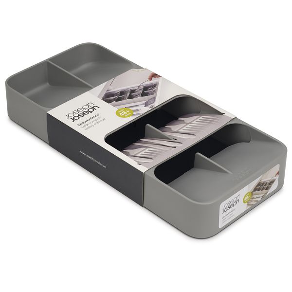 Органайзер для столовых приборов DrawerStore Large серый, Joseph Joseph, изображение 9