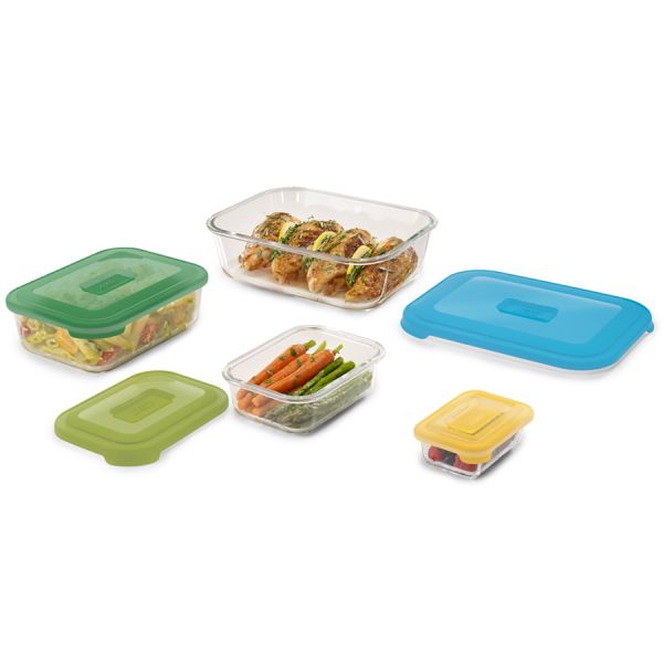 Набор из 4 контейнеров Nest стеклянный, Joseph Joseph, изображение 10