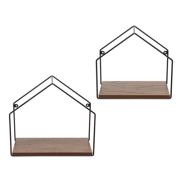 Набор полок настенных Rettura, черный, 2 шт., Bergenson Bjorn, изображение 9