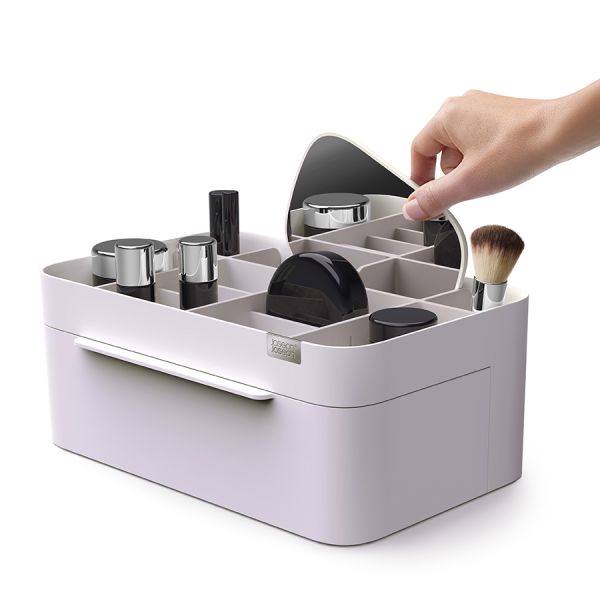 Органайзер для косметики с выдвижным отсеком и съемным зеркалом Viva Large, Joseph Joseph, изображение 13