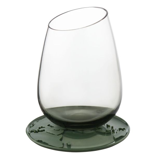 Набор подставок для кружки/стакана World Coaster, зеленые, 2 шт., Qualy, изображение 3