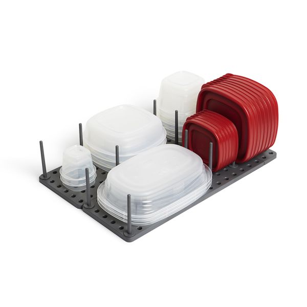 Органайзер для посуды и столовых приборов Peggy серый, Umbra, изображение 11