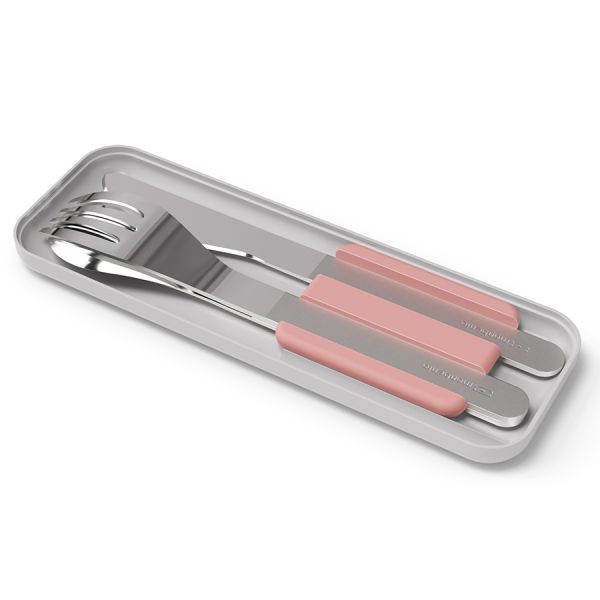 Набор из 3 столовых приборов в футляре MB Slim Box, flamingo, Monbento, изображение 3