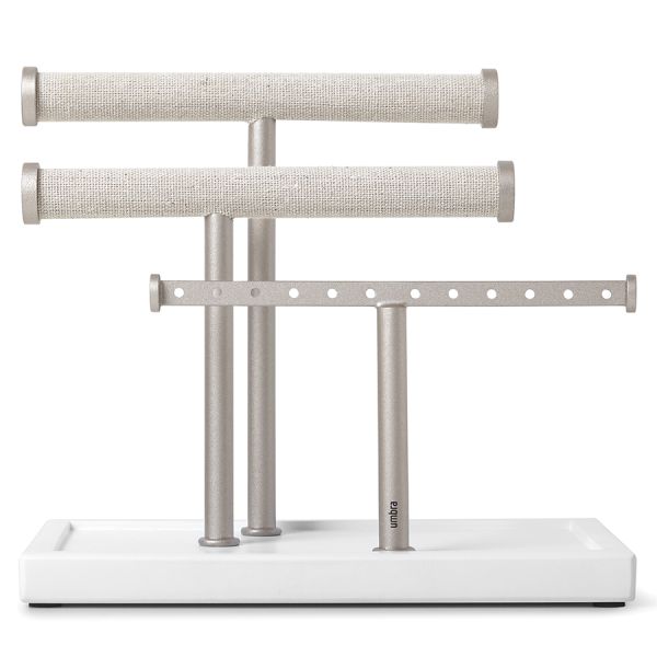 Органайзер для украшений Trigem, белый/никель, Umbra, изображение 4