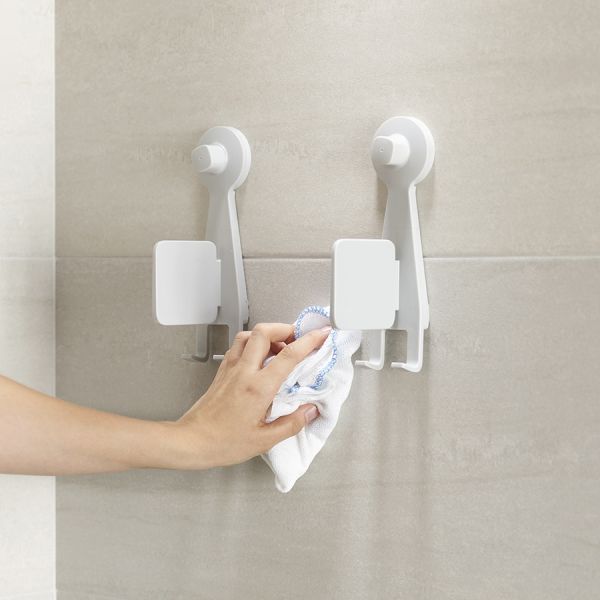 Органайзер для душа с зеркалом EasyStore, 40 см, белый, Joseph Joseph, изображение 9