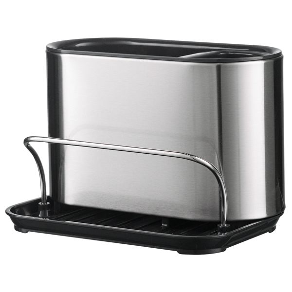 Органайзер для раковины Atle, 18х12,3х13 см, серебристый, Smart Solutions, изображение 2