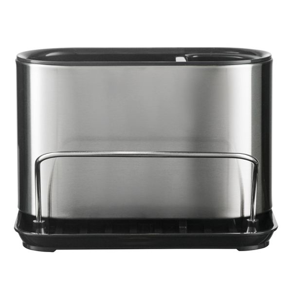 Органайзер для раковины Atle, 18х12,3х13 см, серебристый, Smart Solutions, изображение 4