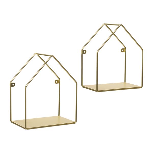 Набор полок настенных Cenci, золотой, 2 шт., Bergenson Bjorn, изображение 7