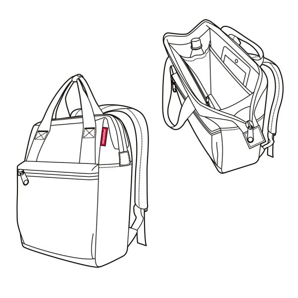 Рюкзак Allrounder R black, Reisenthel, изображение 6