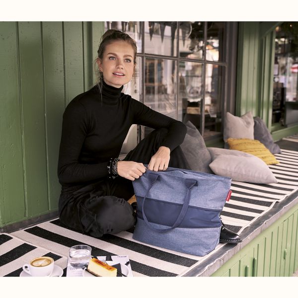 Сумка Shopper E1 twist blue, Reisenthel, изображение 2