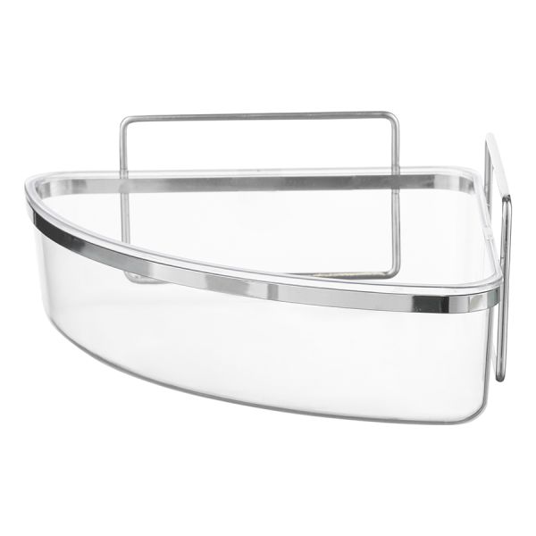 Полка для душа настенная угловая Siv, хром, Bergenson Bjorn Bath, изображение 4